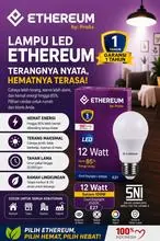 Lampu LED Ethereum 12 Watt