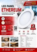 LED Panel Ethereum 12 Watt