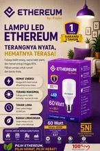 Lampu LED Ethereum 60 Watt