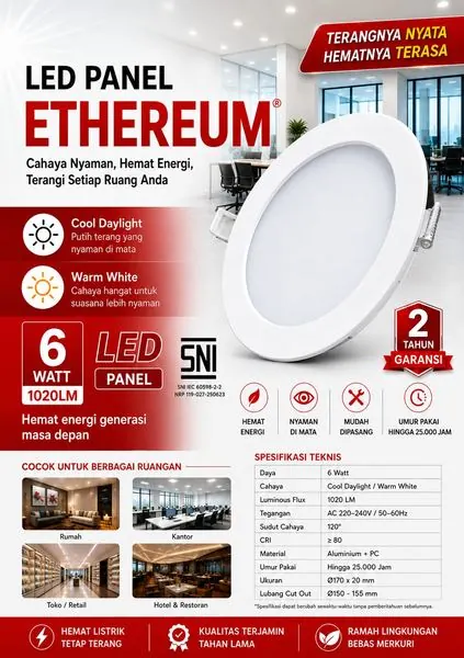 LED Panel Ethereum